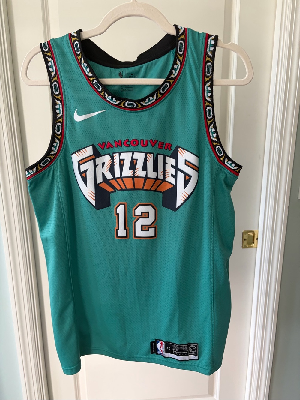 Nike Grizzlies Ja Morant NBA Jersey Size 40/Mens Small